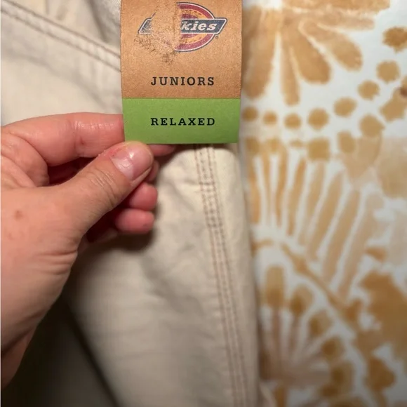 Dickies Men's Relaxed Cream Utility Jeans 15/32 NWT - Picture 5 of 7
